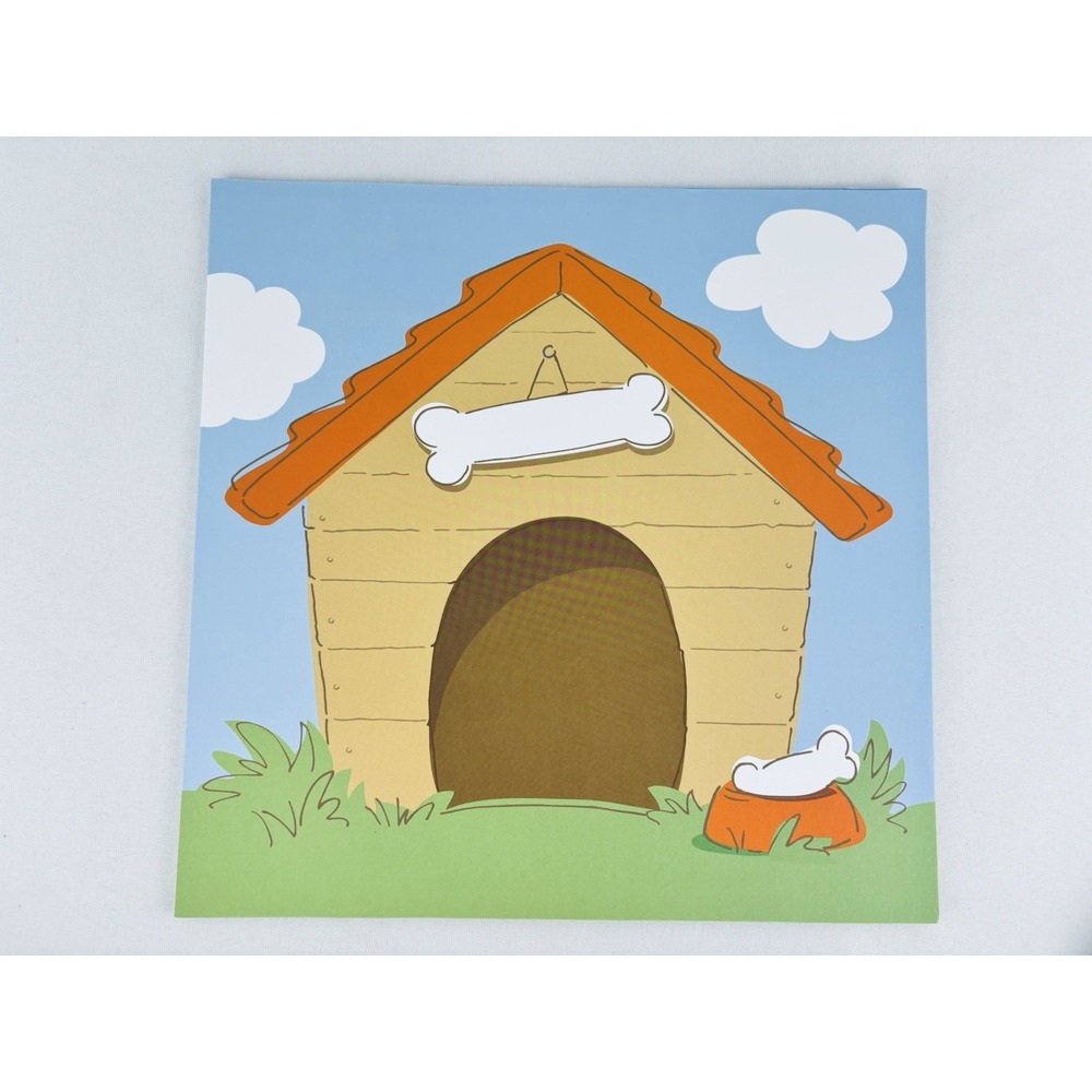 Sandy Lion Scrapbooking Paper - Dog House 2004‎ Vintage 32 12x12 Sheets - Craft